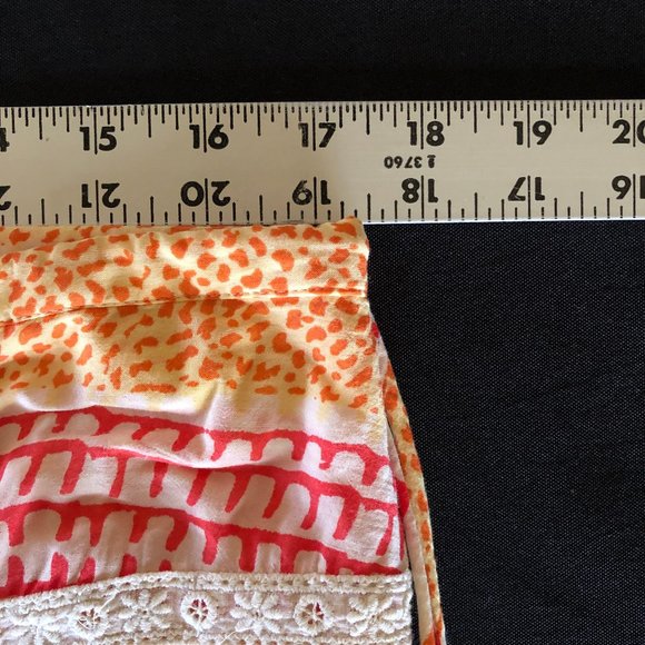 Rare Free People Squared Off Convertible Printed Maxi Skirt & Dress Sz S - Picture 6 of 16